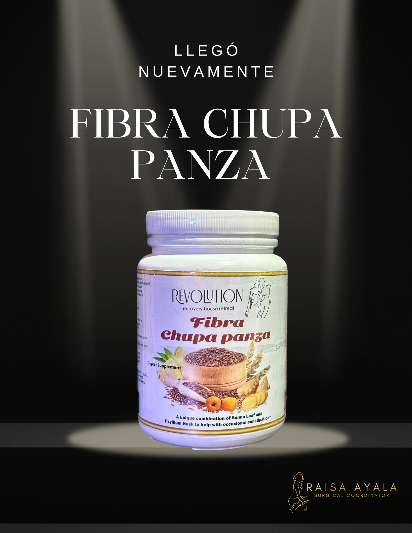 Fibra Chupa Panza – Suplemento Digestivo Natural
